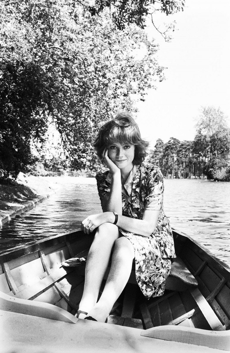 Isabelle Huppert, Bois de Boulogne, mai 1977