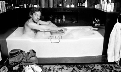 Gainsbourg, La toilette, Rue de Verneuil, Paris, septembre 1980