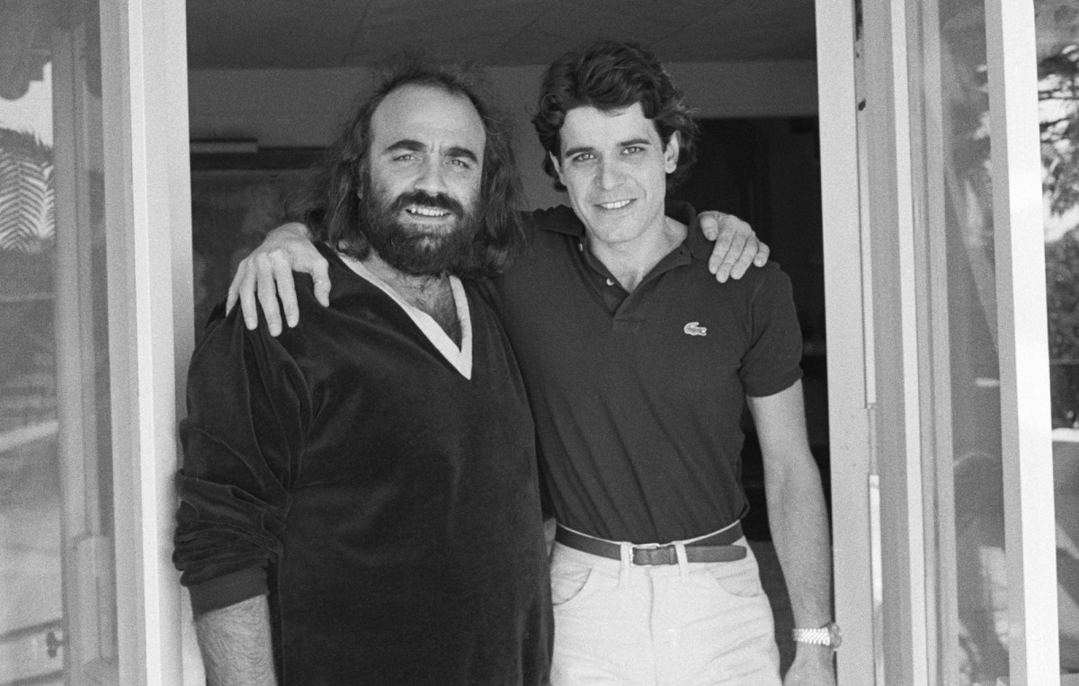 Demis Roussos et Xavier Martin