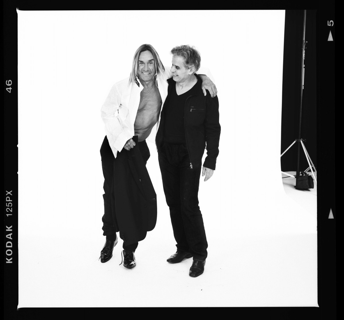 Iggy Pop et Xavier Martin
