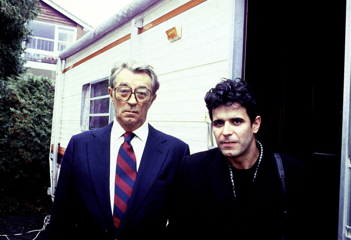 Robert Mitchum et Xavier Martin