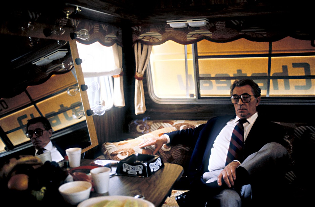 Robert Mitchum, caravane