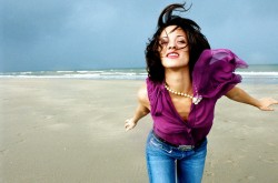 Asia Argento, "papillon" , Dauville, septembre 2009