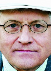 David Hockney, portrait, Palerme 2004