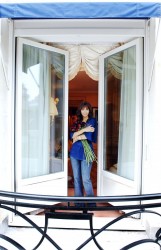 Halle Berry, hôtel George V, Paris 2007