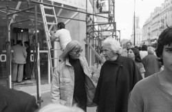 Garbo surprise 5, Rue de Rivoli, Paris, septembre 1981
